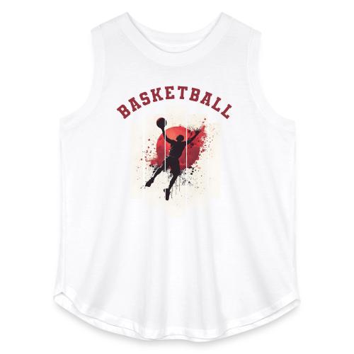Basketball Energy - Women's Curvy Relaxed Tank Top