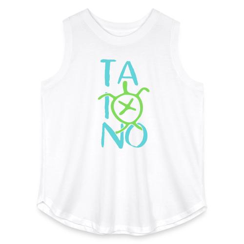 Taino Turtle - Women's Curvy Relaxed Tank Top