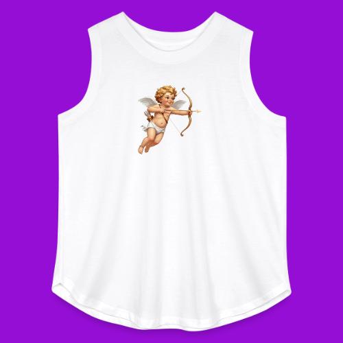 Cupid with twohearts set - Women's Curvy Relaxed Tank Top