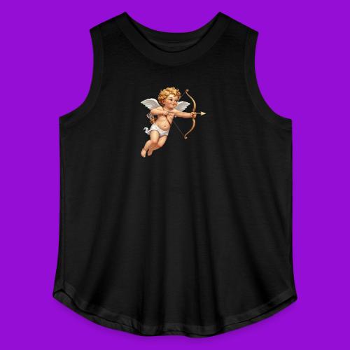 Cupid with twohearts set - Women's Curvy Relaxed Tank Top