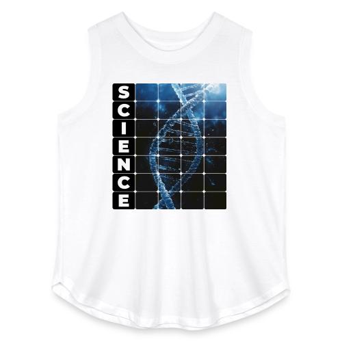 Frozen Code of Science - Women's Curvy Relaxed Tank Top
