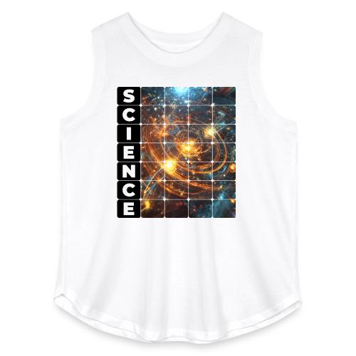 Golden Core of Science - Women's Curvy Relaxed Tank Top
