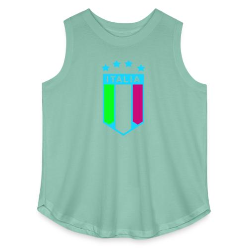 4 Star Italia Shield - Women's Curvy Relaxed Tank Top