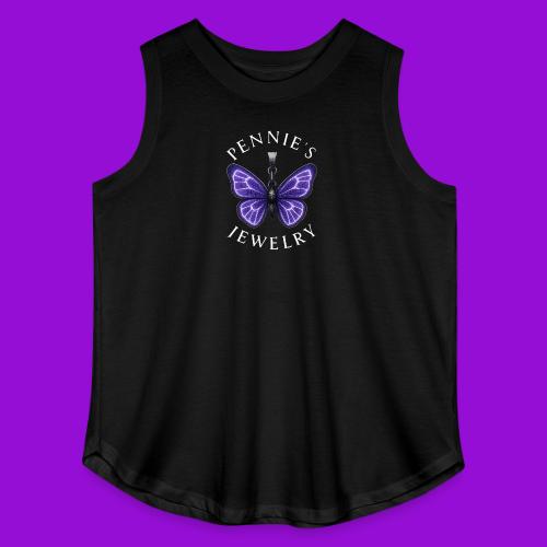 Pennie's Jewelry - Women's Curvy Relaxed Tank Top