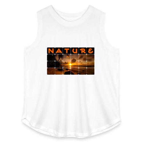 Nature: Golden Hour Escape - Women's Curvy Relaxed Tank Top