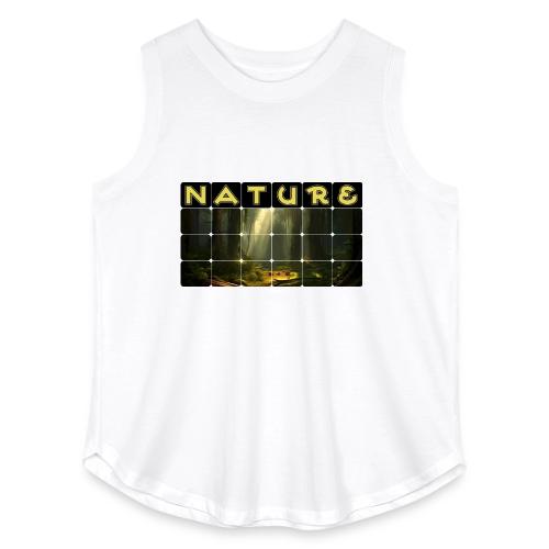 Nature: Sunlit Canopy - Women's Curvy Relaxed Tank Top