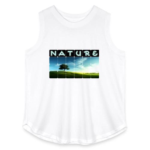 Nature: Solitary Strength - Women's Curvy Relaxed Tank Top
