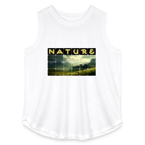 Nature: Verdant Peaks - Women's Curvy Relaxed Tank Top