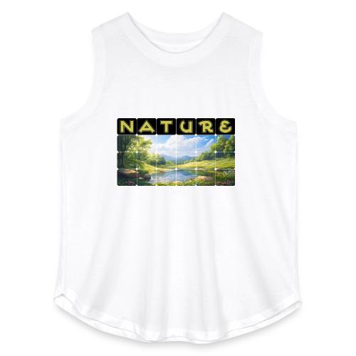 Nature: Springtime Serenity - Women's Curvy Relaxed Tank Top