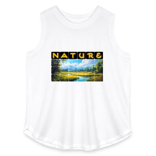 Nature: Season of Bloom - Women's Curvy Relaxed Tank Top