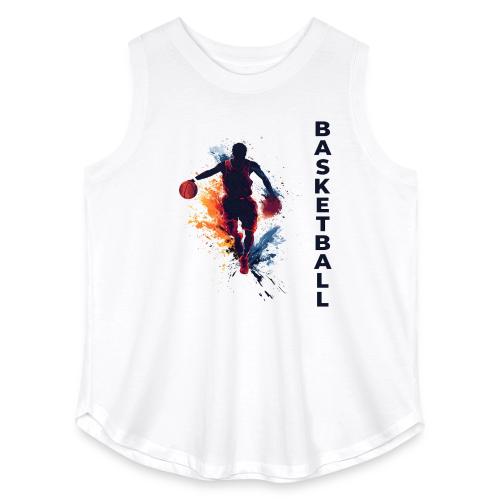 Basketball Hustle - Women's Curvy Relaxed Tank Top