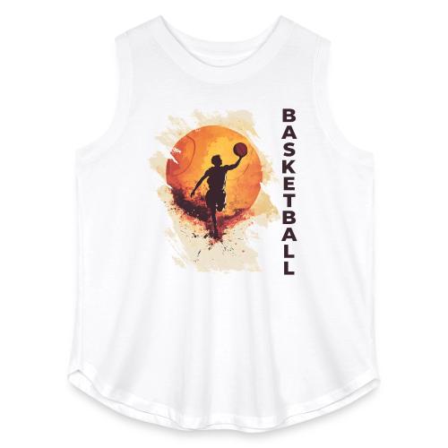 Basketball Stride - Women's Curvy Relaxed Tank Top