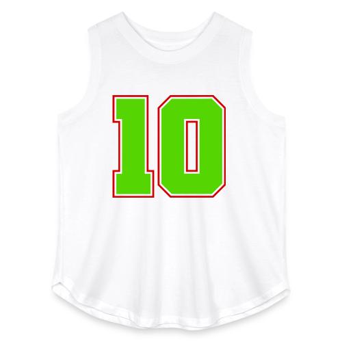 The Magic Number 10 - Women's Curvy Relaxed Tank Top