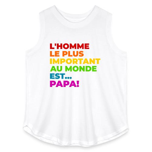 Dad: The Most Precious Man in the World - Women's Curvy Relaxed Tank Top