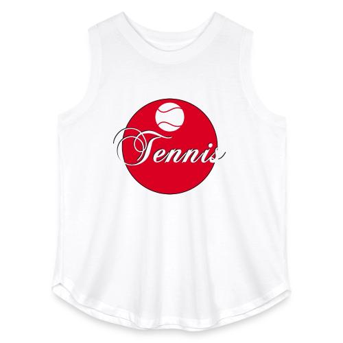 Tennis Pulse - Women's Curvy Relaxed Tank Top