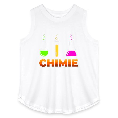 Chemistry: Moving Elements - Women's Curvy Relaxed Tank Top