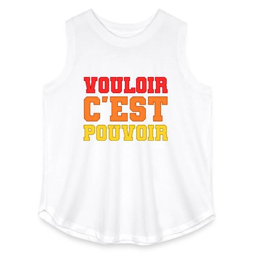 Where there's a will there's a way - Women's Curvy Relaxed Tank Top