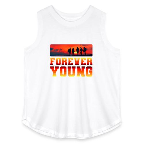 Forever Young - Women's Curvy Relaxed Tank Top