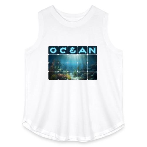 Ocean: Beneath the Surface - Women's Curvy Relaxed Tank Top