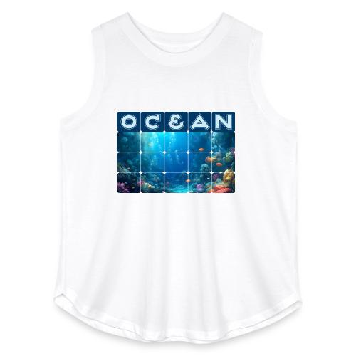 Ocean: Coral Carnival - Women's Curvy Relaxed Tank Top