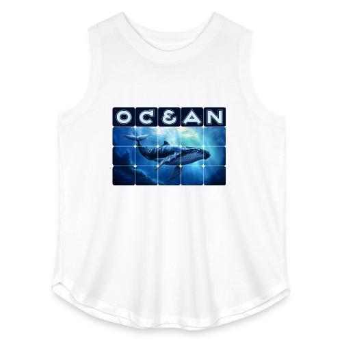 Ocean Titan - Women's Curvy Relaxed Tank Top