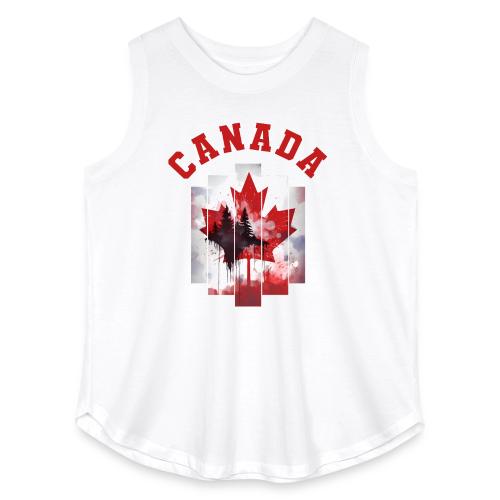 Canadian Pulse - Women's Curvy Relaxed Tank Top