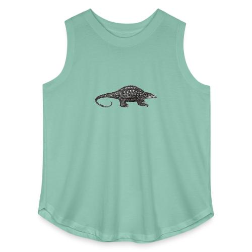 pangolin whole - Women's Curvy Relaxed Tank Top