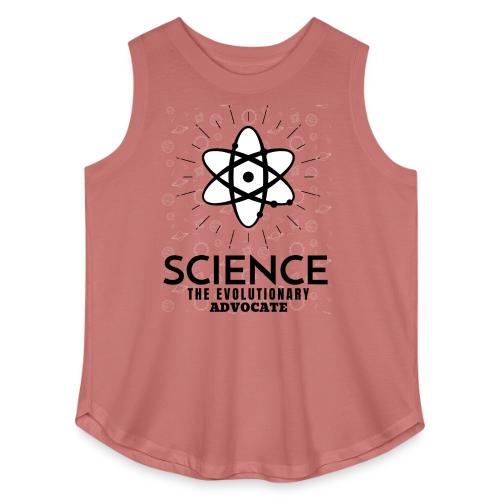 Science The Evolutionary Advocate - Women's Curvy Relaxed Tank Top