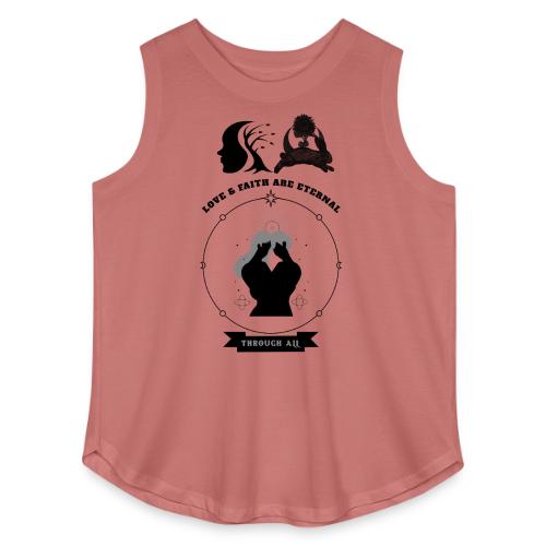 Love & Faith - Women's Curvy Relaxed Tank Top