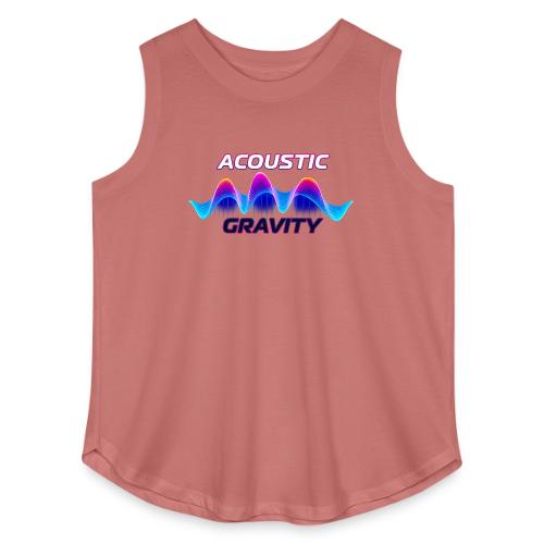 Acoustic Gravity Wave - Women's Curvy Relaxed Tank Top