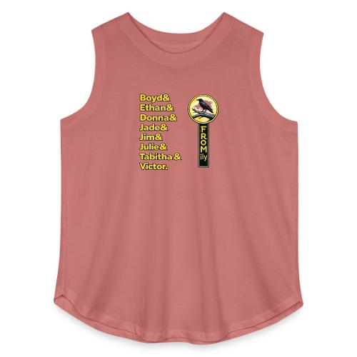 Will They Find a Way Out of FROMville? - Women's Curvy Relaxed Tank Top