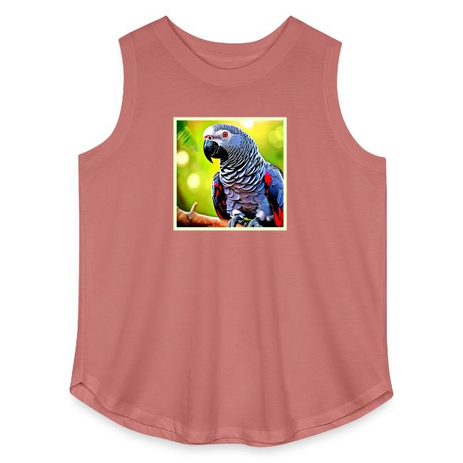 Talking African Grey Parrot