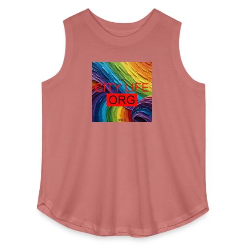 CIty Life Org Vol. 1 - Women's Curvy Relaxed Tank Top