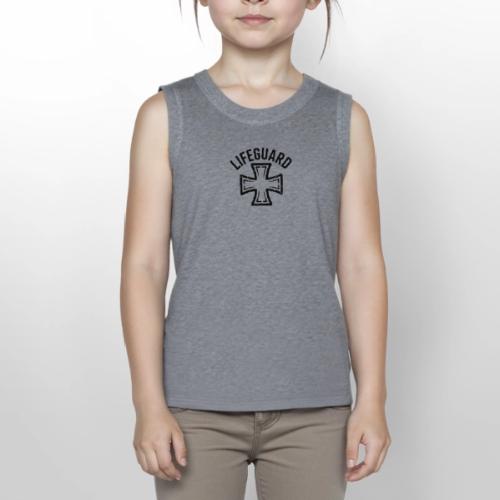 Lifeguard Cross Emblem - Youth Girls Relaxed Tank Top