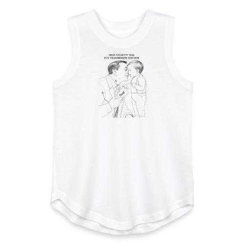 Dad Joke Blueprint T-Shirt - Youth Girls Relaxed Tank Top