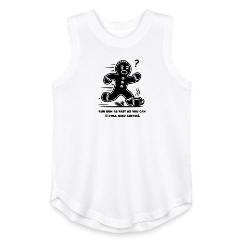Gingerbread Man T-Shirt - Youth Girls Relaxed Tank Top