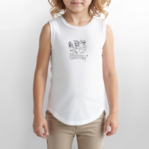 SickBoys Zombie - Youth Girls Relaxed Tank Top