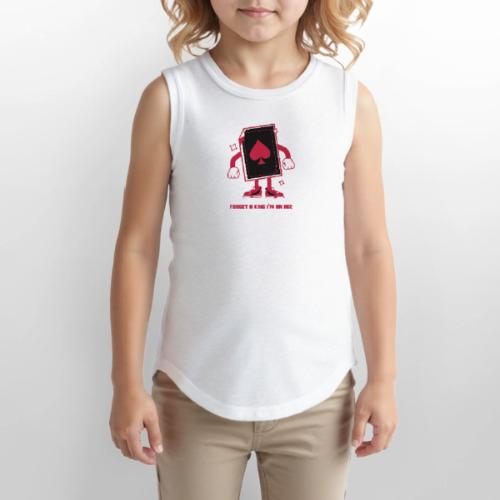 Forget A King I'm An Ace - Youth Girls Relaxed Tank Top
