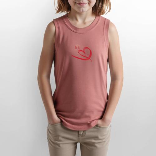 BE LOVE - Youth Girls Relaxed Tank Top