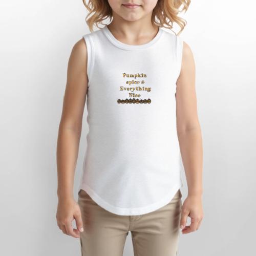 Pumpkin spice& everything nice - Youth Girls Relaxed Tank Top