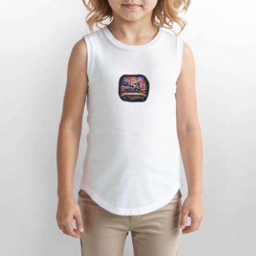 USA 250th Celebration - Youth Girls Relaxed Tank Top