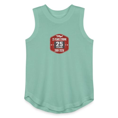 25 YRS - Youth Girls Relaxed Tank Top