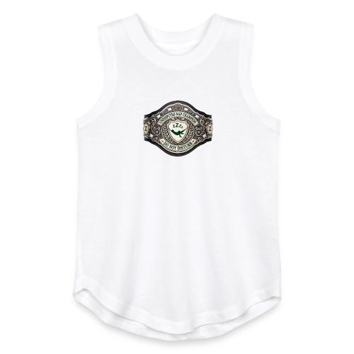 Nap Champion Belt T Shirt - Youth Girls Relaxed Tank Top