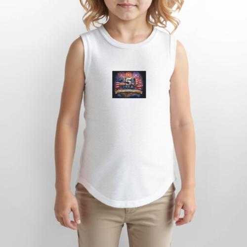 USA 250th Celebration - Youth Girls Relaxed Tank Top