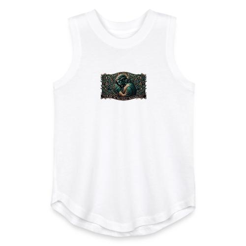 Easter Not My Will Gethsemane T Shirt, Bro Gift - Youth Girls Relaxed Tank Top