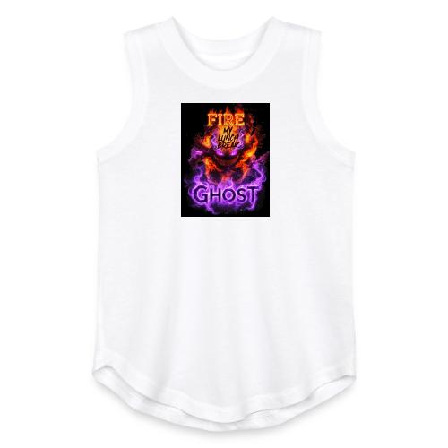 FIRE GHOST 26 - Youth Girls Relaxed Tank Top