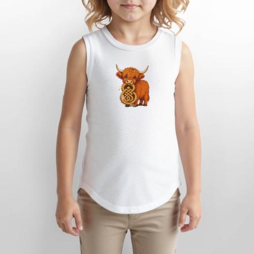 heelan coo - Youth Girls Relaxed Tank Top