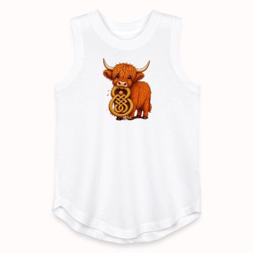 heelan coo - Youth Girls Relaxed Tank Top