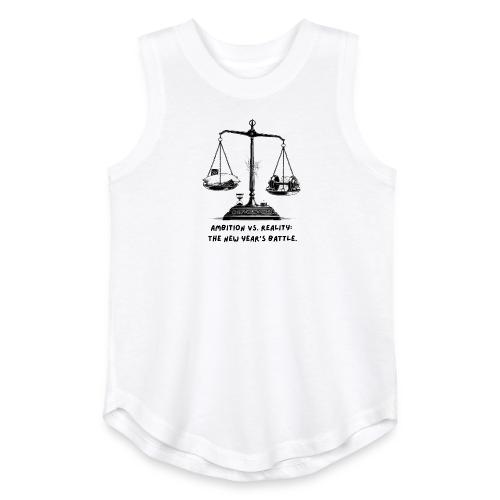 Ambition vs. Reality T-Shirt, Mug, & Leggings - Youth Girls Relaxed Tank Top