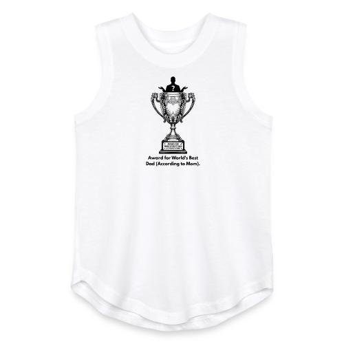 Sarcastic Dad T-Shirt - Youth Girls Relaxed Tank Top